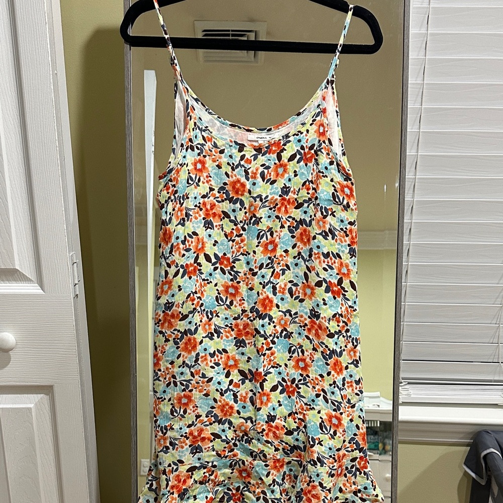 O'Neill Multicolor Floral Cover Up Dress